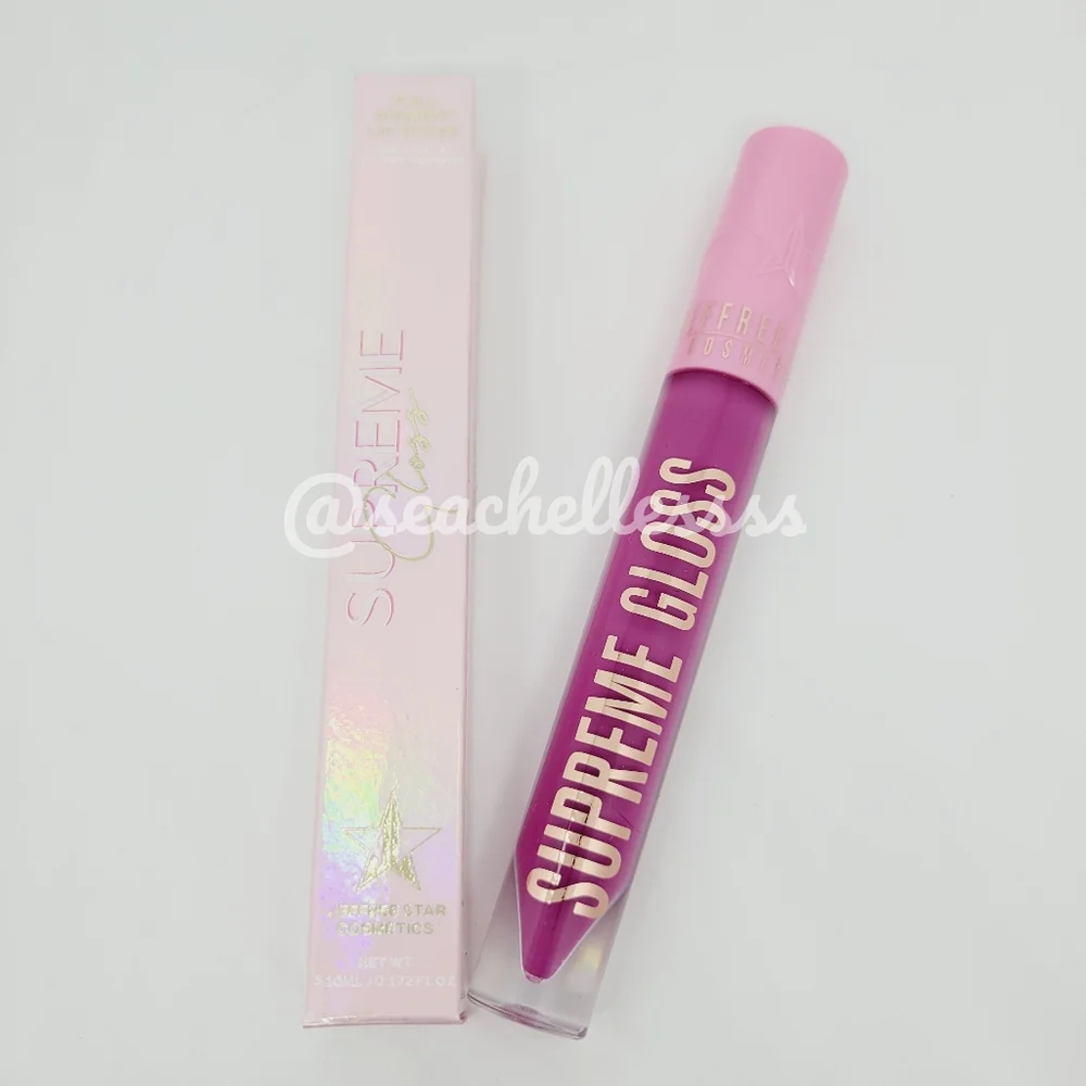 More Than Friends Jeffree Star Supreme Gloss Berry Pink Brand New in Box